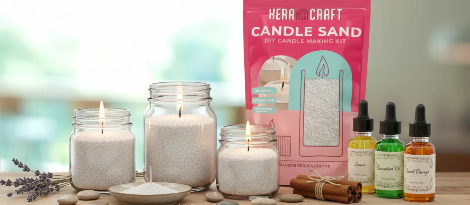 Kerzensand mit Duft – Tipps, Auswahl und die 84‑Regel für perfekte DIY – Keracraft