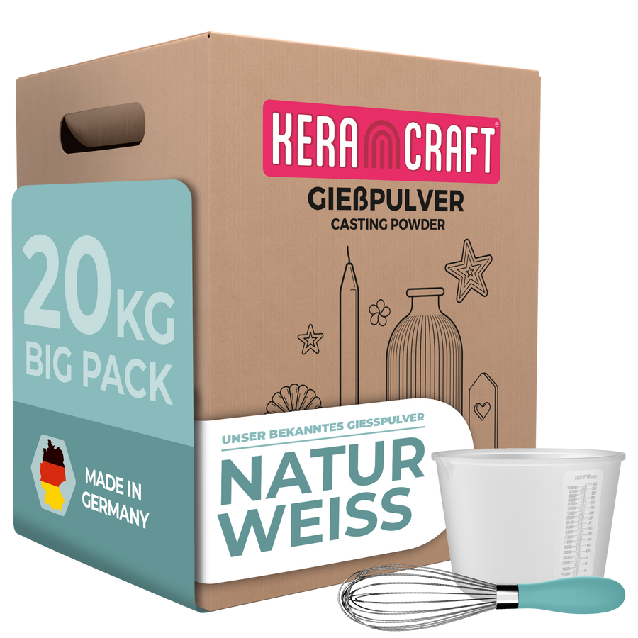 Gießpulver - Großverpackung + Zubehör