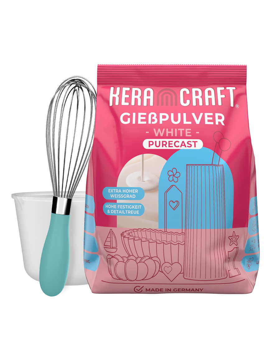 Purecast Gießpulver - Kleinverpackung +Zubehör