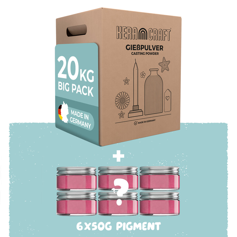 Gießpulver Großerverpackung XL Set