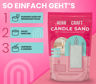 Kerzensand 1kg – Keracraft