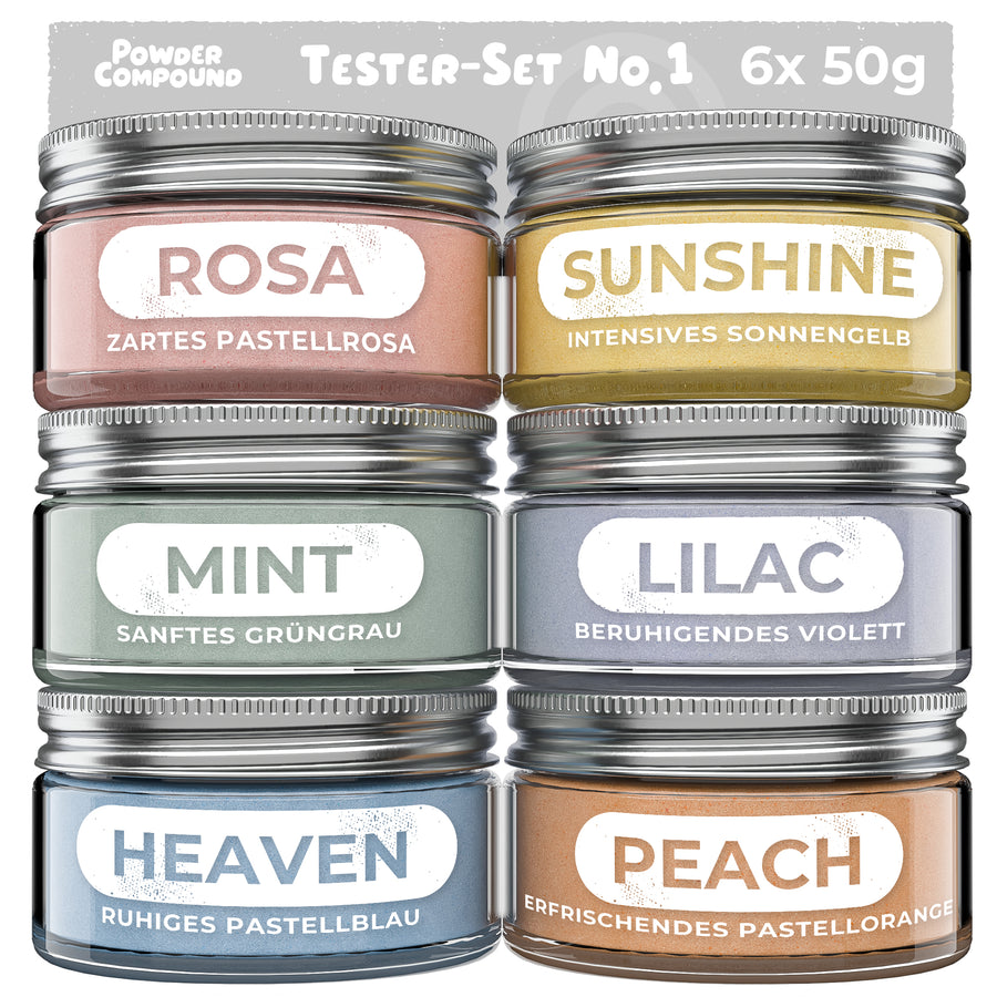 Powder Compound 6x50g I No. 1