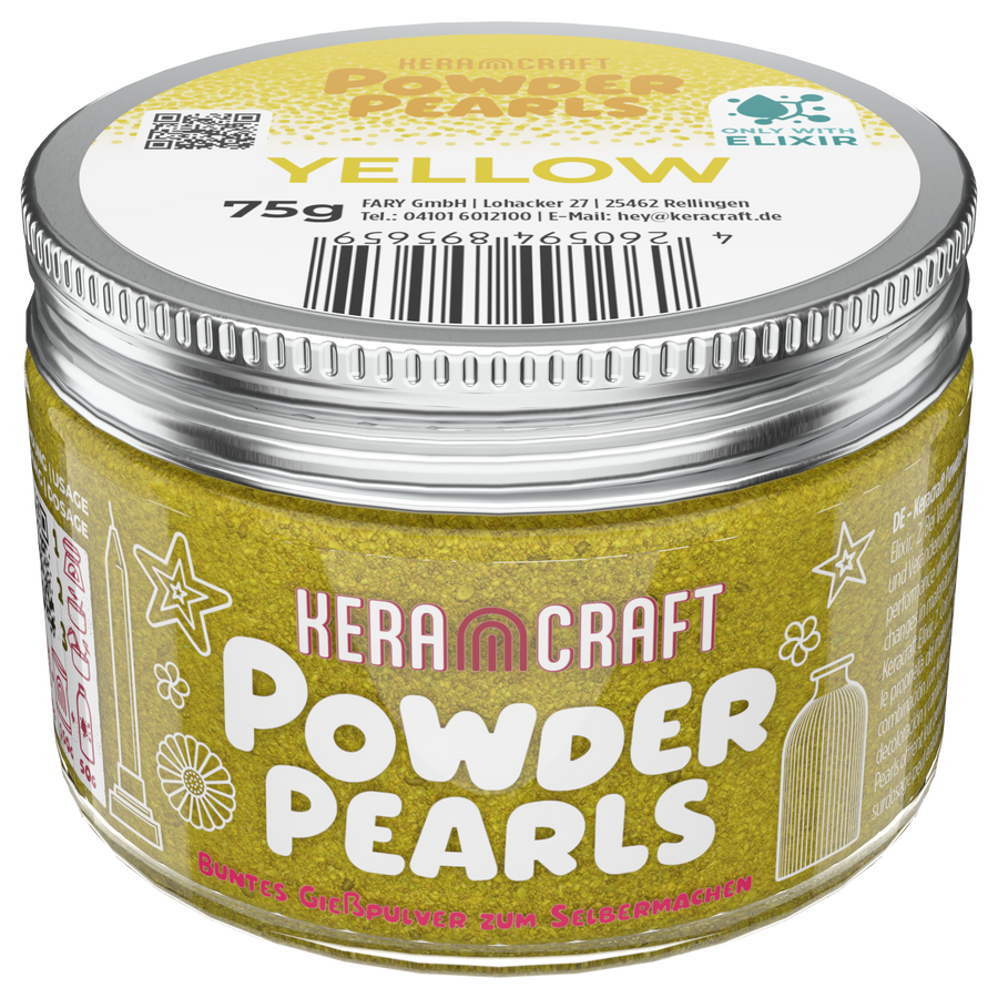 Powder Pearls 75g - Yellow